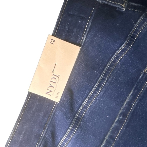 NYDJ Sheri Slim Jeans in Quinn Size 12 NWT - Picture 6 of 10